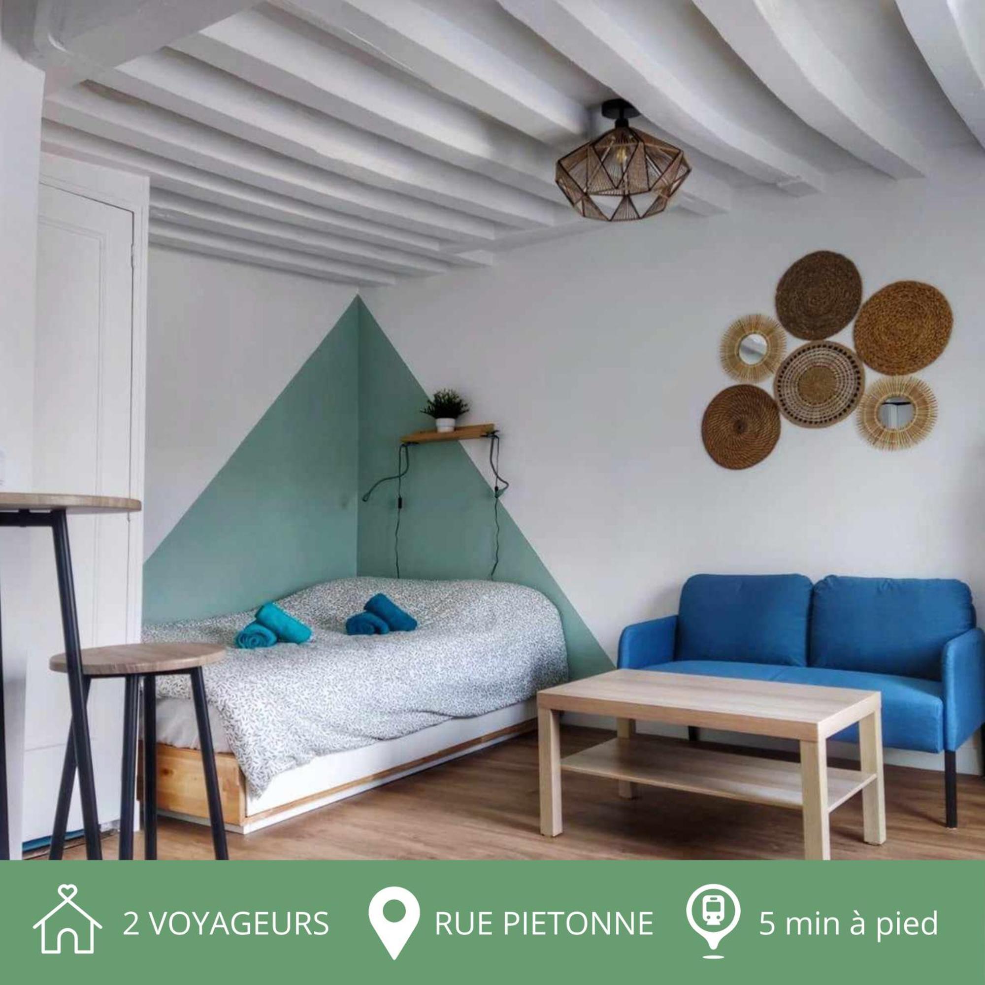 Apartmán Au P'Tit Lagny - Rue Pietonne Exteriér fotografie