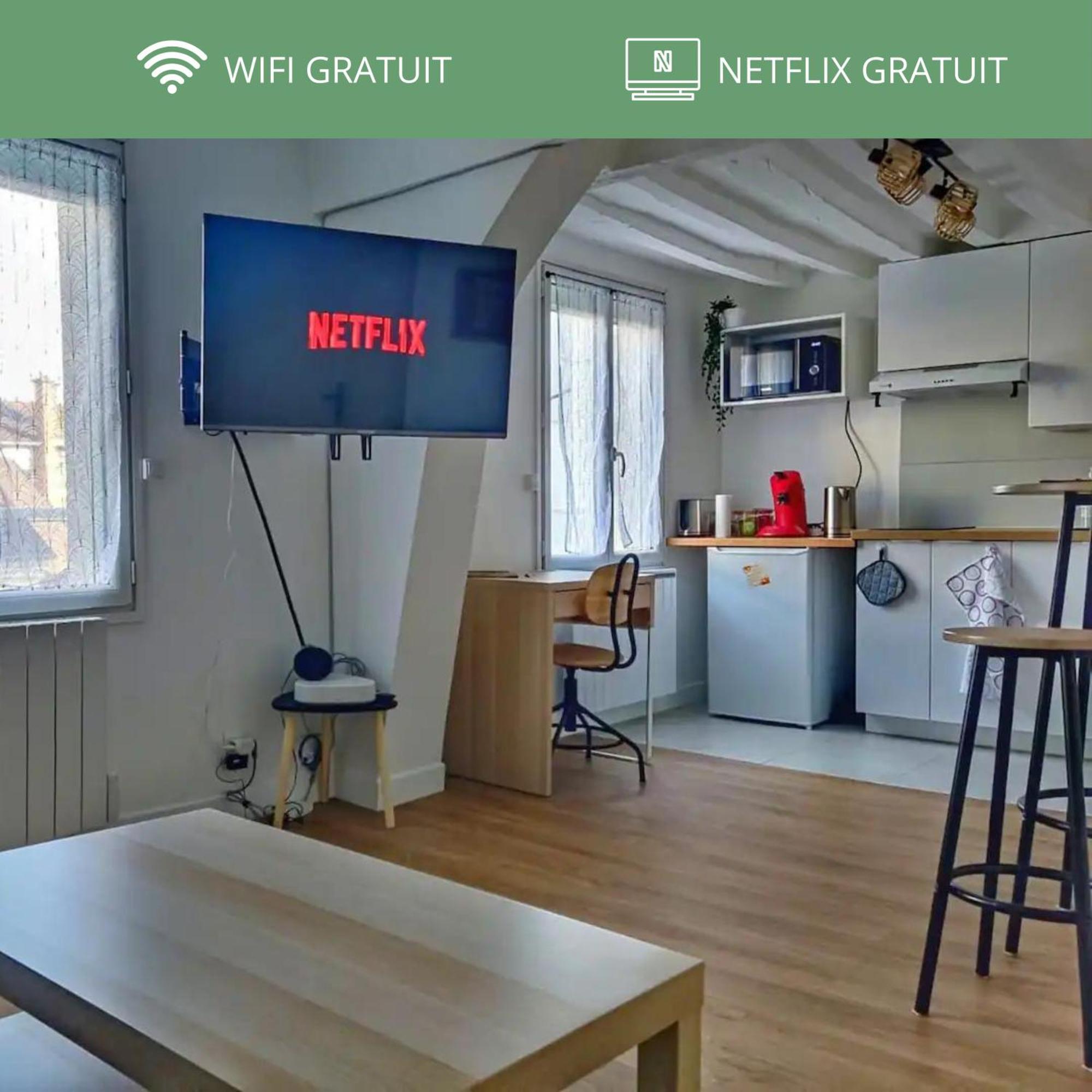 Apartmán Au P'Tit Lagny - Rue Pietonne Exteriér fotografie